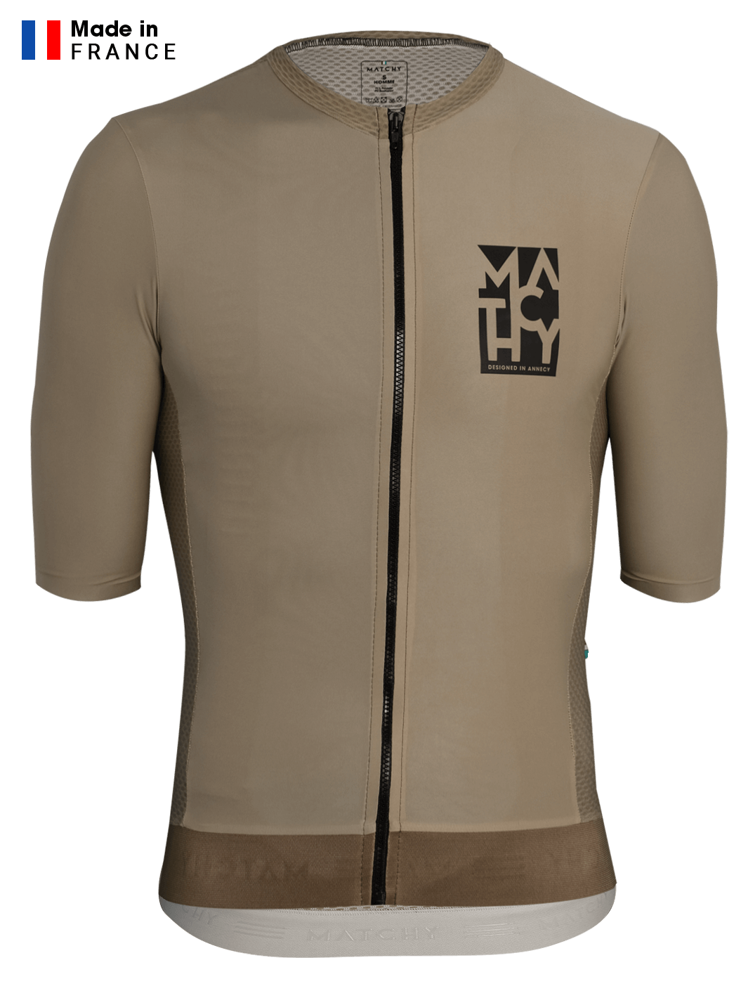 Maillot Pure Homme Taupe Matchy Cycling