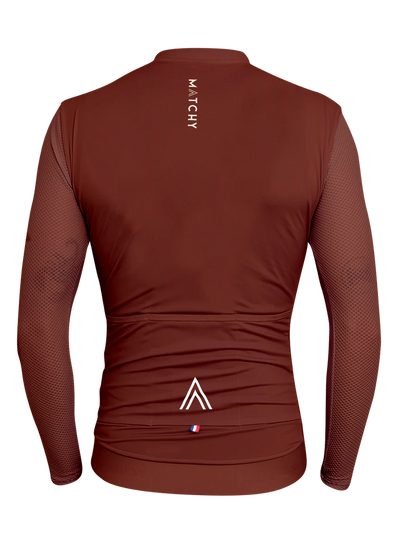 Maillot Altitude Manches Longues - Terra Cotta