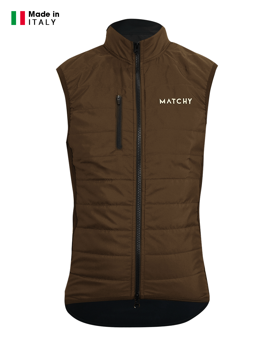 Gilet Bomber - Chocolat